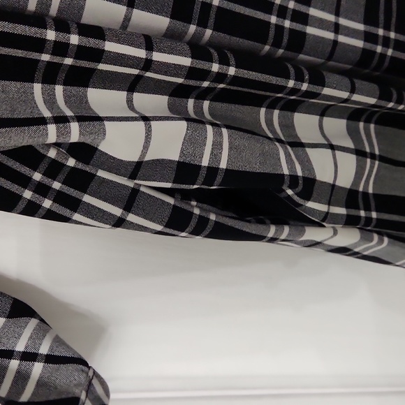 Mango Plaid Button Up Dress - Picture 8 of 9